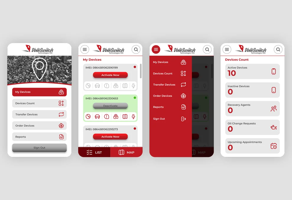 VoltSwitch (App Design)